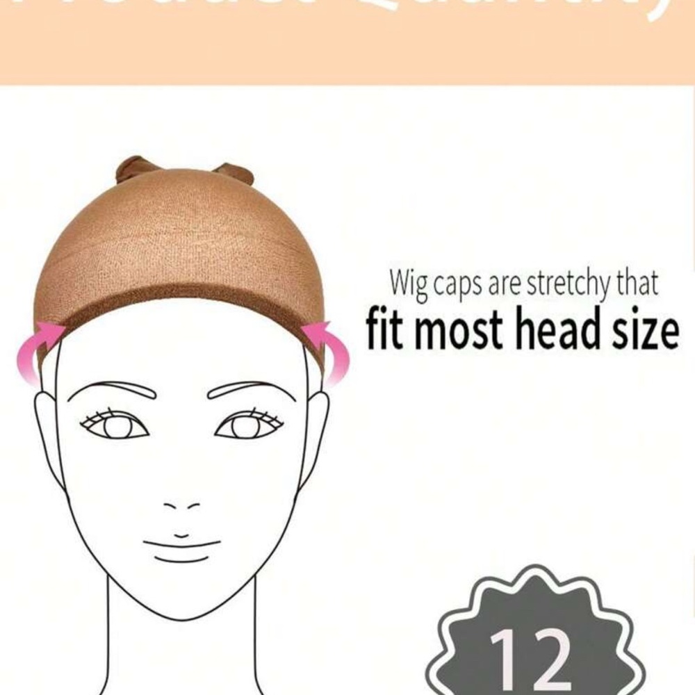 Breathable Tan Wig Cap - Picture 3 of 6